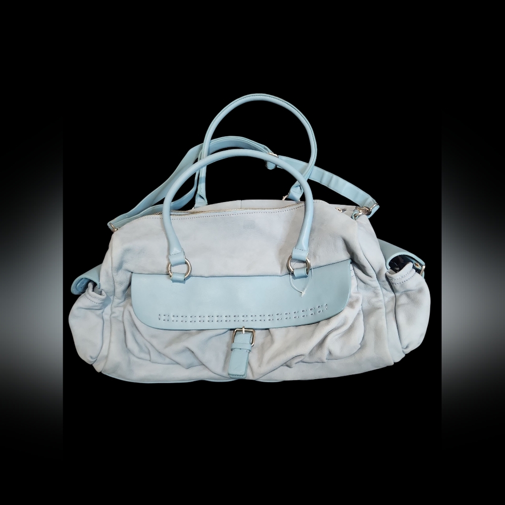 J. Jill Soft Blue Travel Bag